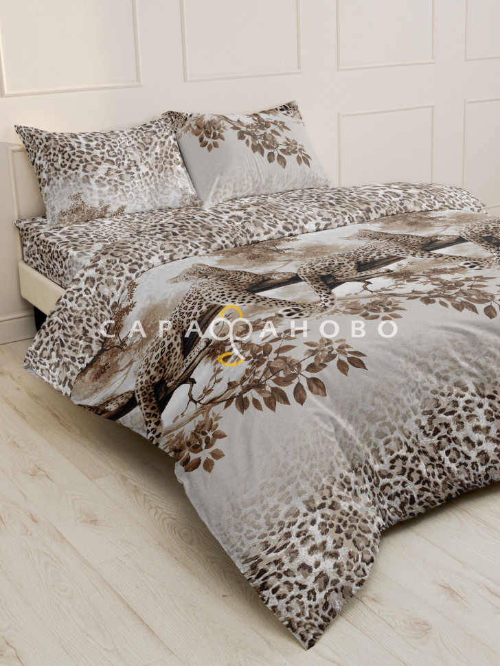 Ткань Бязь 220 см 142гр набивная рис 22081-1