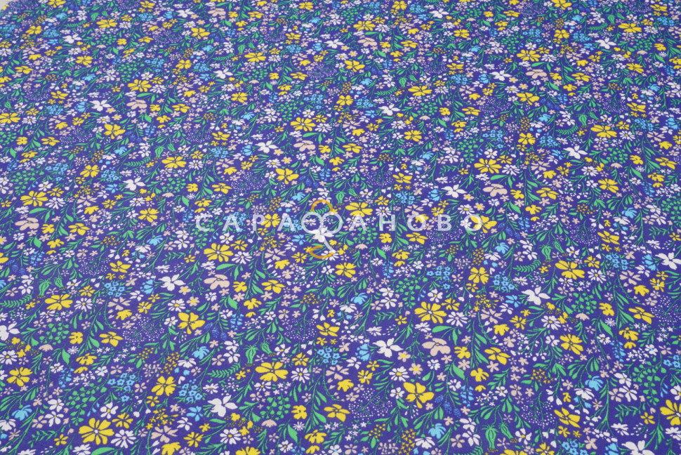 Ткань Ситец 80 см рис 21553-1