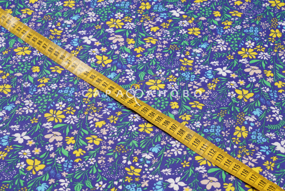 Ткань Ситец 80 см рис 21553-1