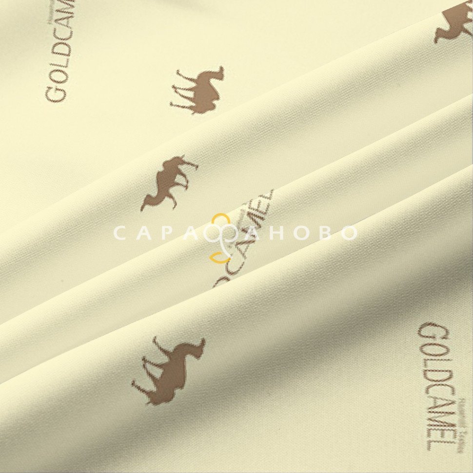 Ткань Тик смесовой 220 см GOLD CAMEL М