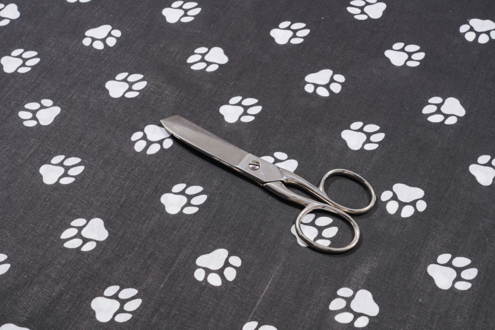 Ткань Бязь детская 150 см 120 гр Лапки 2298-25