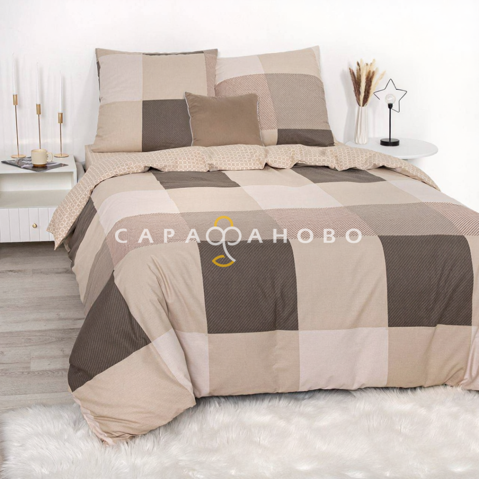 Ткань Бязь 220 см набивная 120 гр рис. Вилен Комп. 13400-1