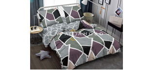 Ткань Бязь 220 см 120 гр Акварель рис HG 040 (К+)