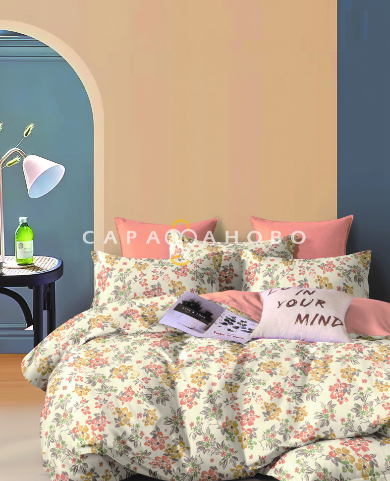 Ткань Сатин Твил набивной 235 см. 115гр. А+В рис.16