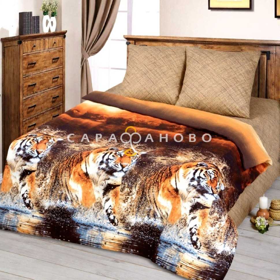 Ткань Бязь 220 см Шерхан рис 11602 вид 1