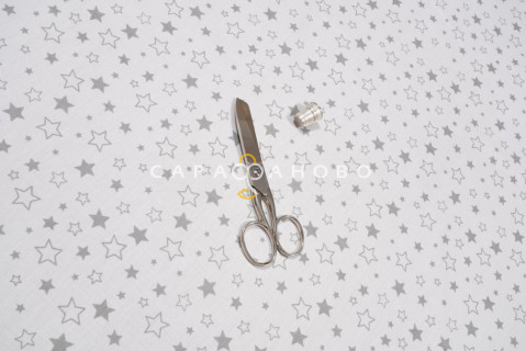Ткань Перкаль Premium 150 См. рис 8060/39 Звездное небо серый
