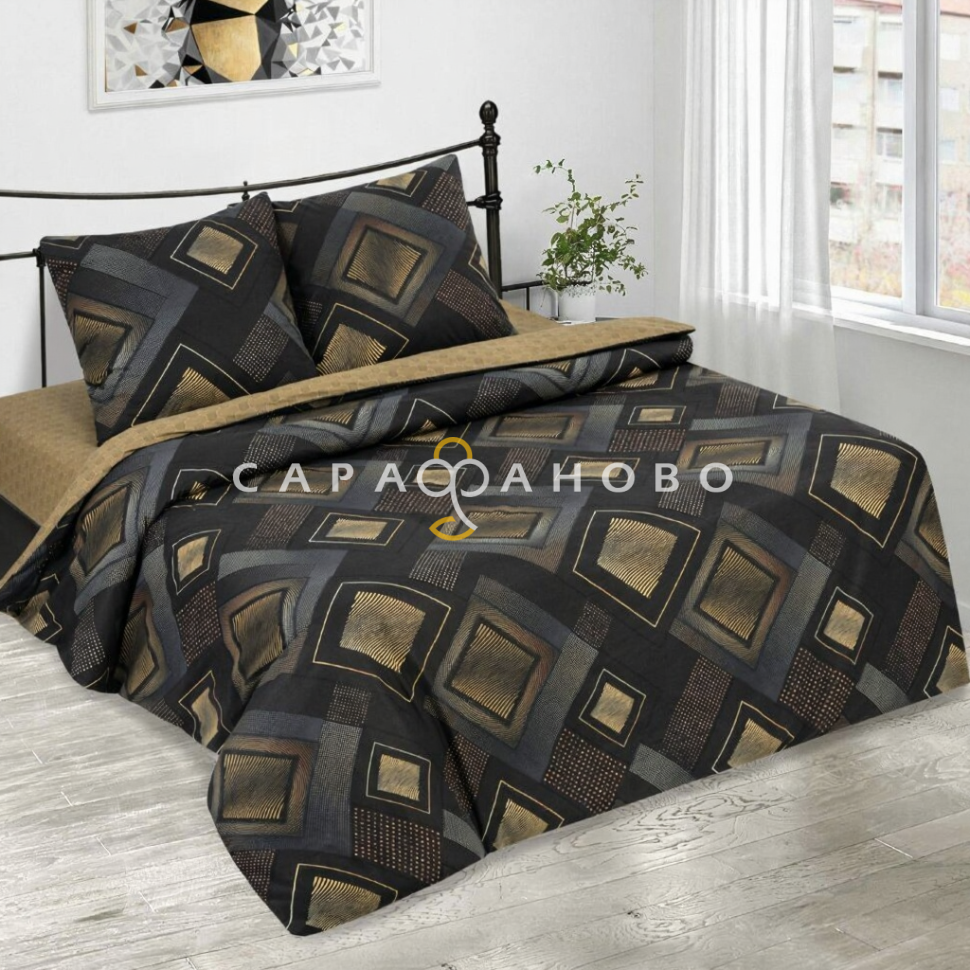 Ткань поплин 220 см рис. 12310-1 Оливер (основа)