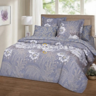 Ткань Сатин 220 см "Фрау" рис 23013-1