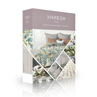КПБ  Унисон Бязь 15937-1/31067-11 Винтажный шик