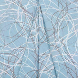 Ткань Бязь 220 см рис. 12613-1 Вальс (компаньон)