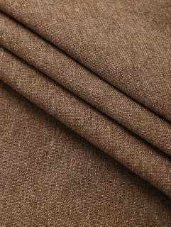 Ткань Рогожка 150 см 313 гр.  Светлый орех