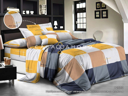 Полисатин набивной 220 см 80 гр рис 12859-10 