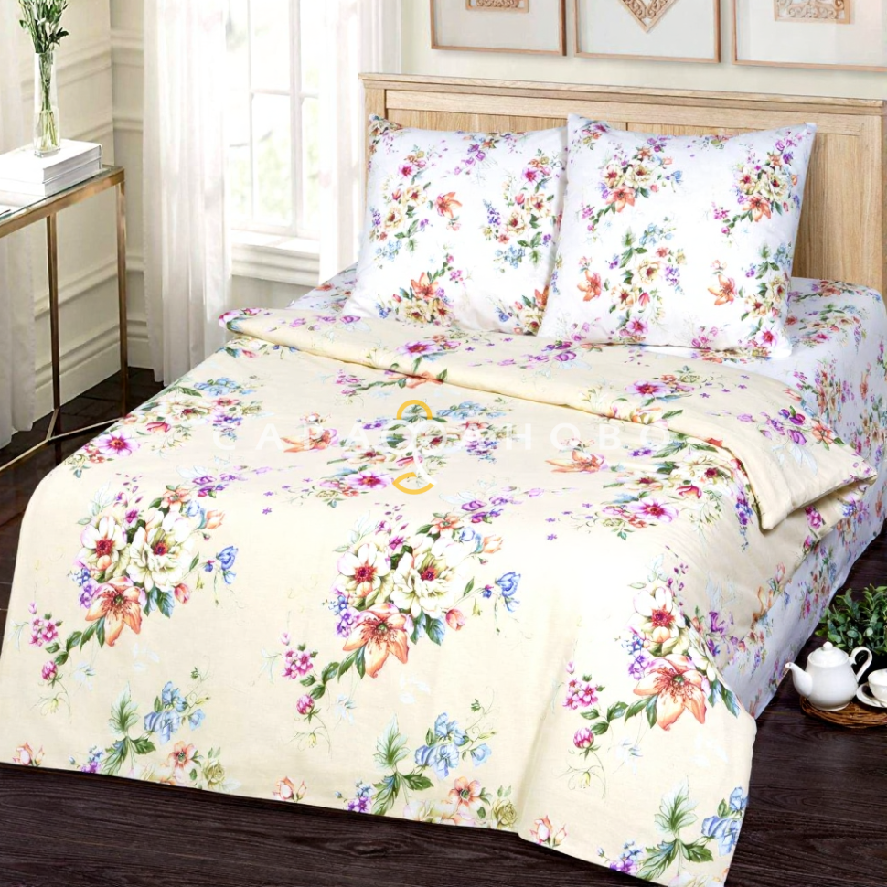 Ткань Бязь 220 см Очарование (компаньон) рис 11282 вид 1