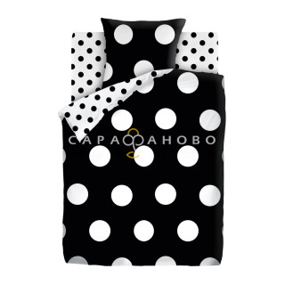 КПБ  Crazy Getup 16403-1/16404-1 Black circles