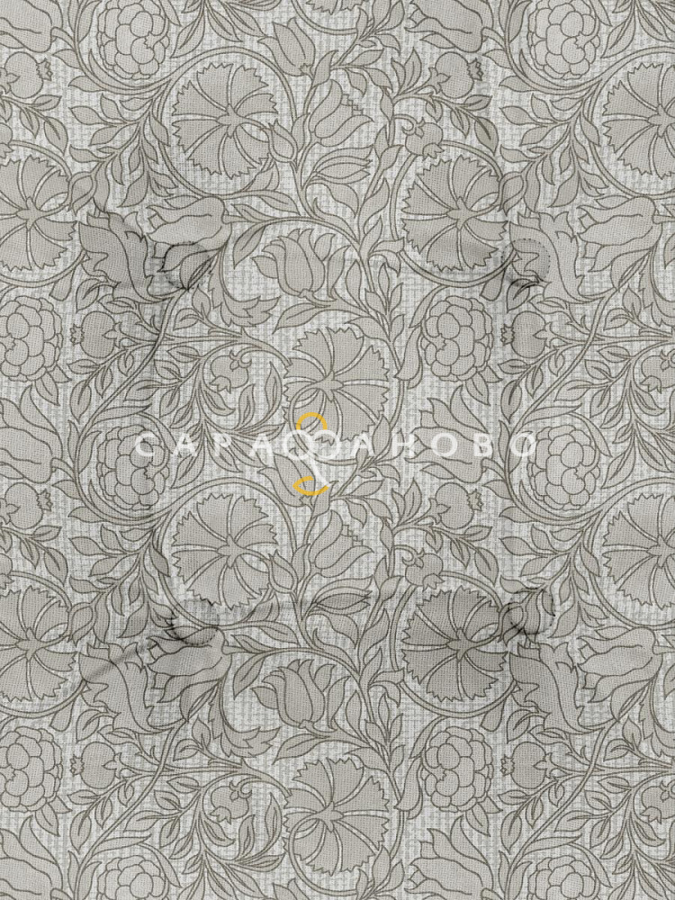 Комплект подушек на стул с тафтингом круглых Унисон 33006-1 Linen