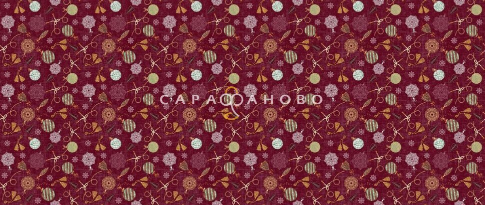Ткань Рогожка 150 см арт. 904 рис 30288 вид 1