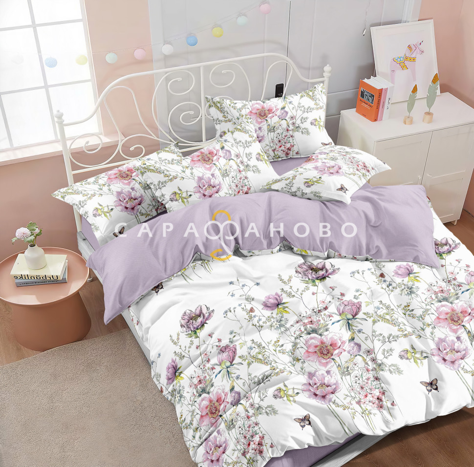 Ткань Поплин 220 см 115 гр А+В рис 1431