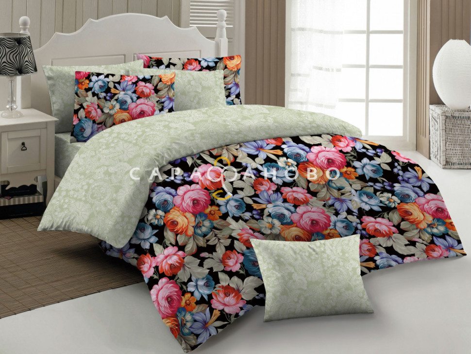 Ткань Бязь 150 см 120 гр Жостово 500245 вид 2