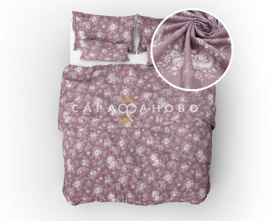 Ткань Бязь 220 см 120 гр рис Зефир вид 1