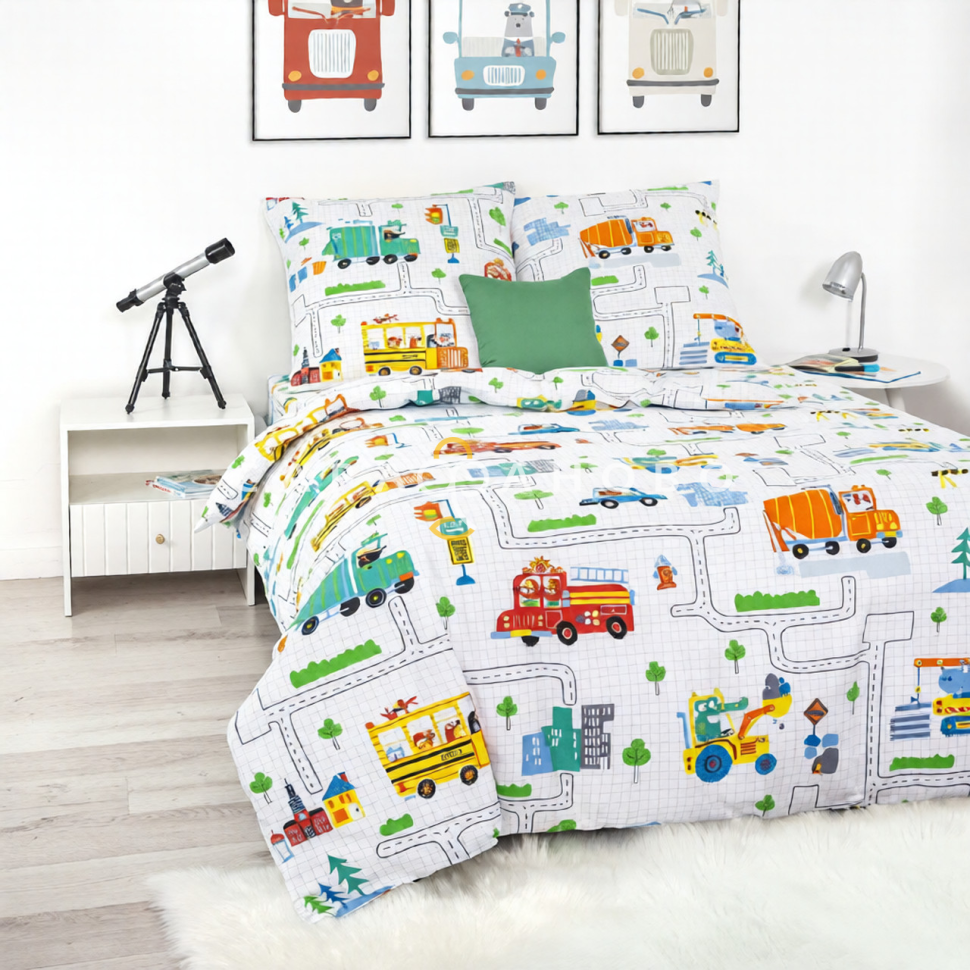 Ткань поплин 150 см 115 гр рис. Помощник 13347-1