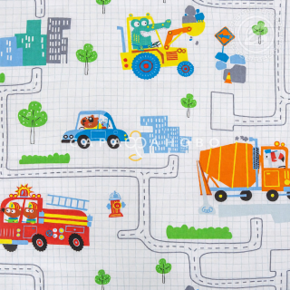 Ткань поплин 150 см 115 гр рис. Помощник 13347-1