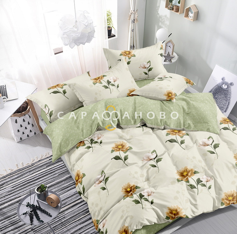 Ткань Поплин 220 см 115 гр А+В рис 1428