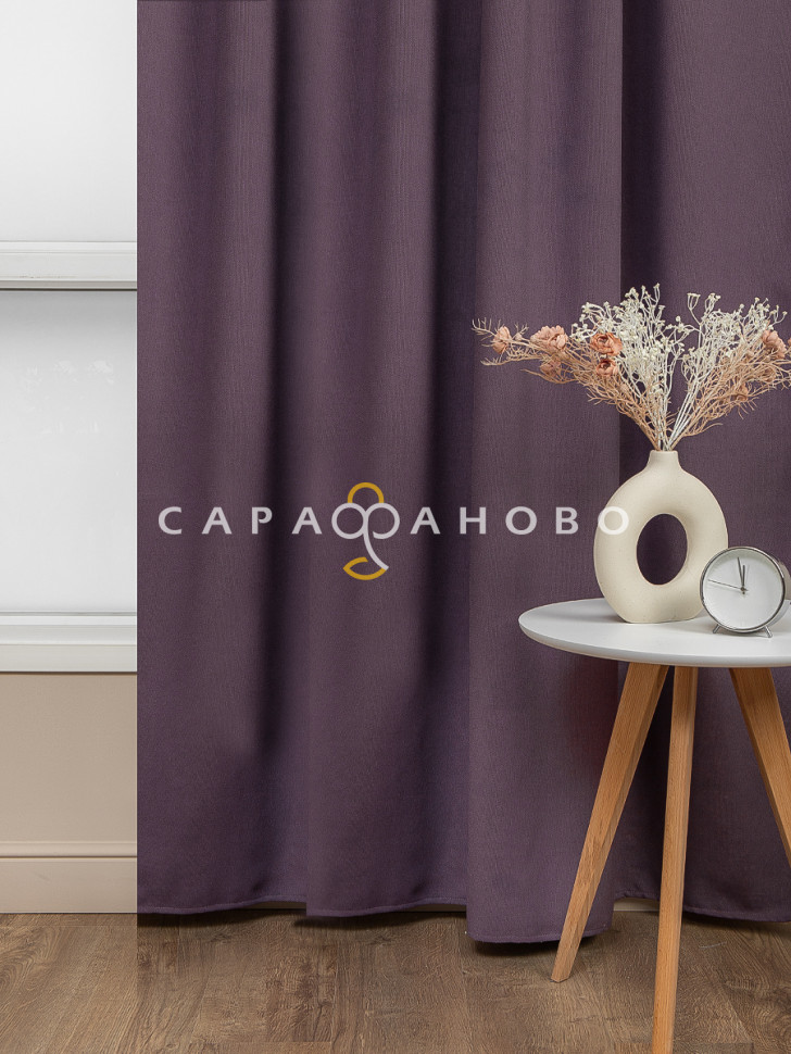 Однотонный блэкаут канвас TC 8118-22/280 BL C