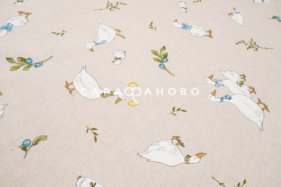 2-21 ( 1640) Ткань п/лён кисл. 140 гр. ш. 150 ДАТ.ГУСЬ КОМП. в 2