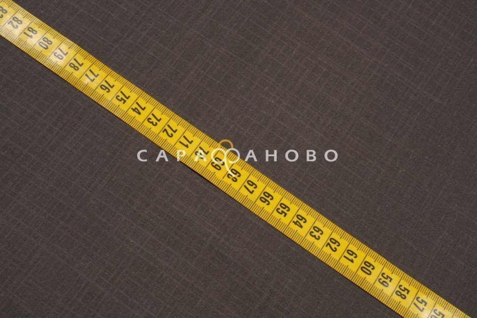 Ткань Поплин 220 см рис. 28295/2 Вояж кофе (компаньон)