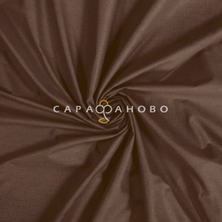 Ткань поплин 220 см "Шоколад" рис 70164-1