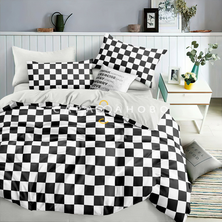 Ткань Поплин 220 см 115 гр А+В рис 1419