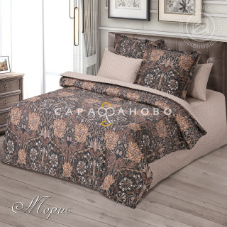 Ткань Сатин 220 см рис. морис комп  рис. 13383-1
