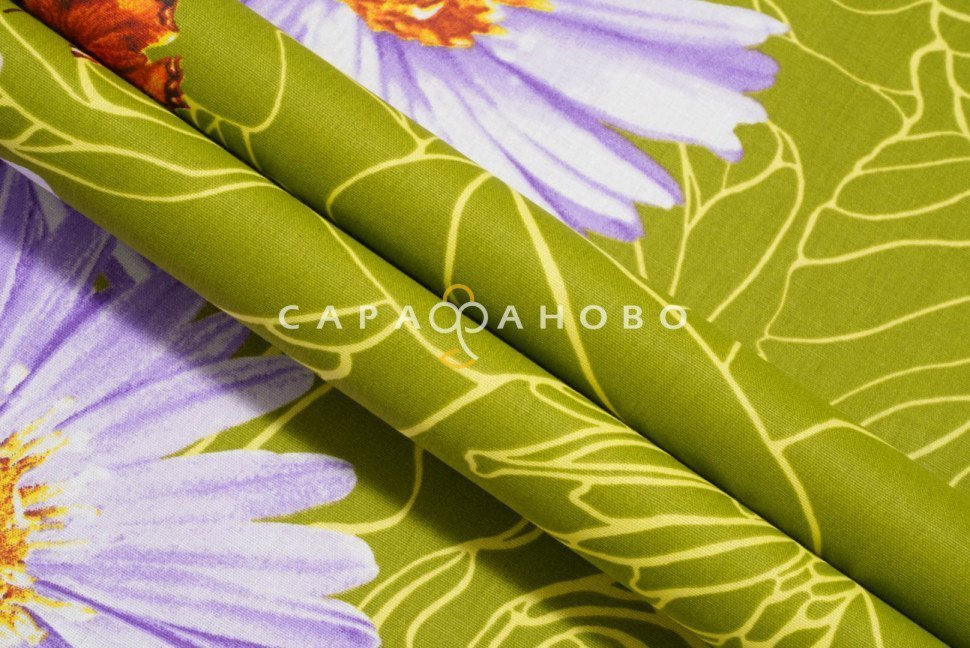 Ткань Перкаль 220 см рис. 200181 Радость (основа)