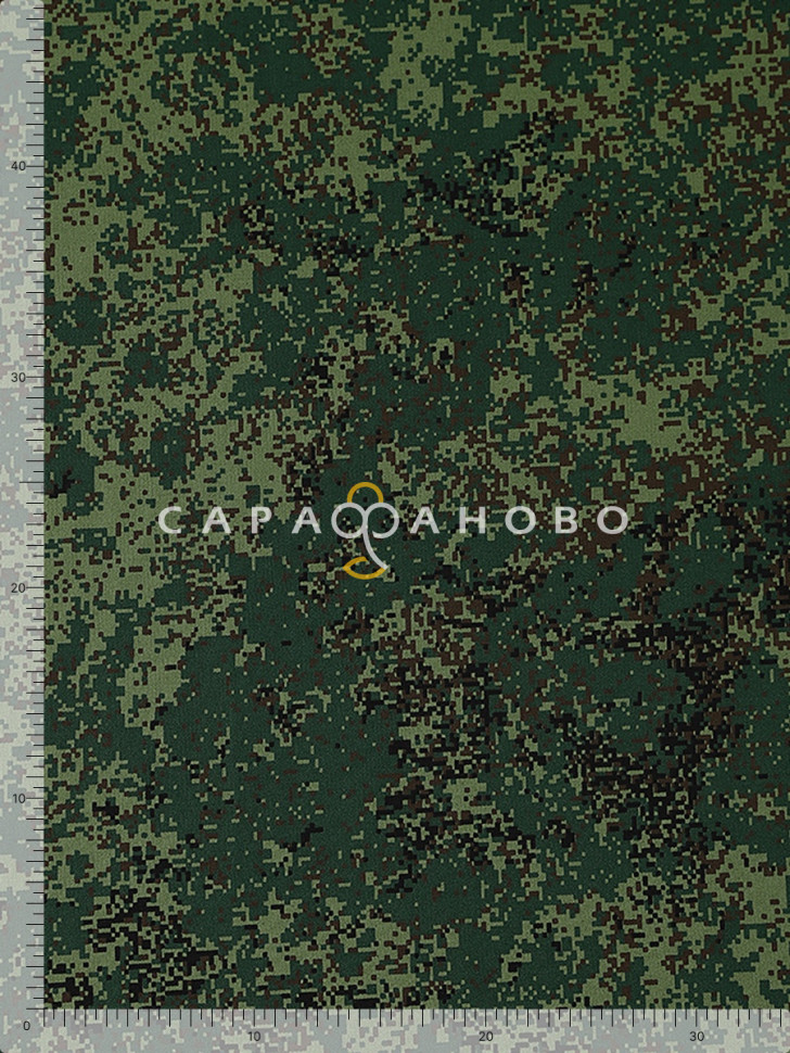 Саржа набивная 150 см, 123-1 Цифра 260 +/- 13 г/м2
