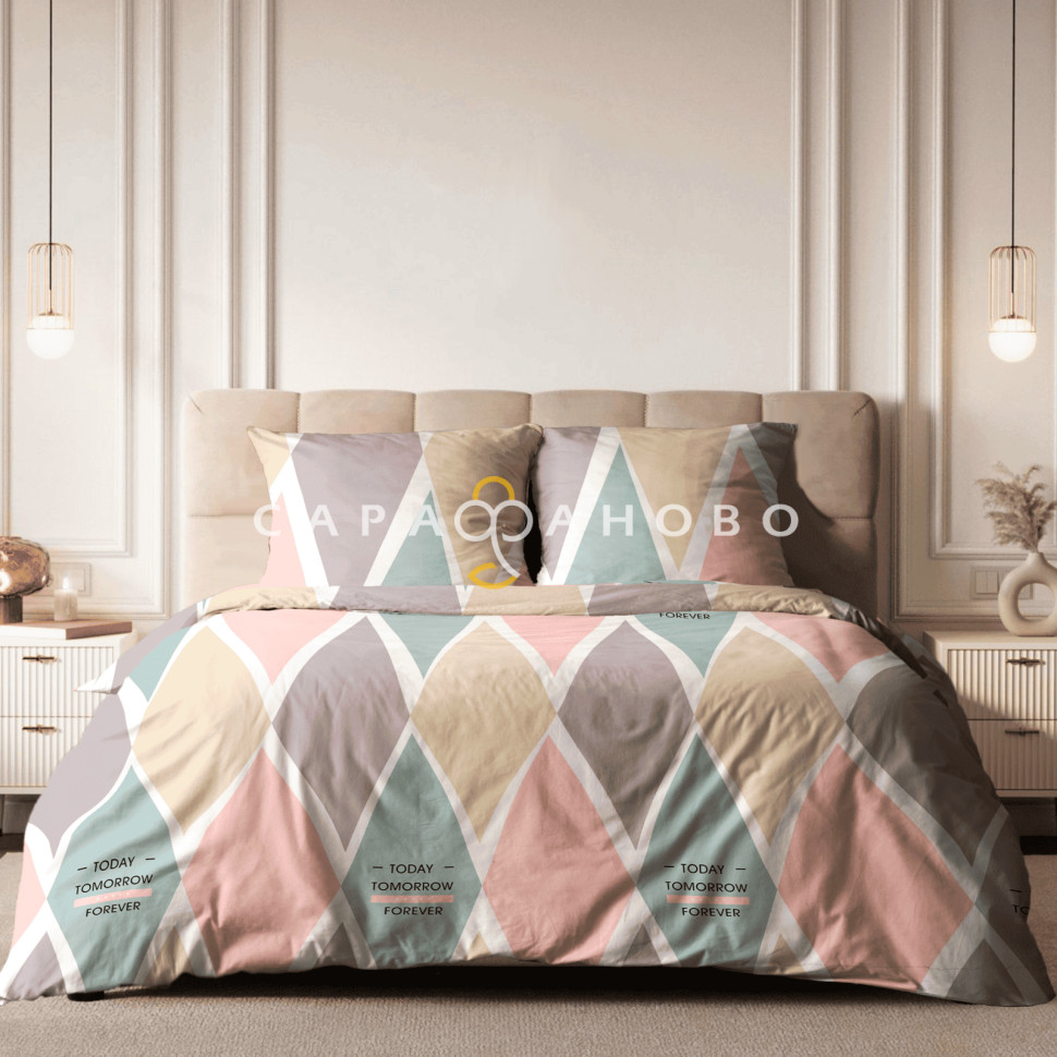 Ткань Бязь Комфорт 220 см 120 гр рис 7120 вид 1 