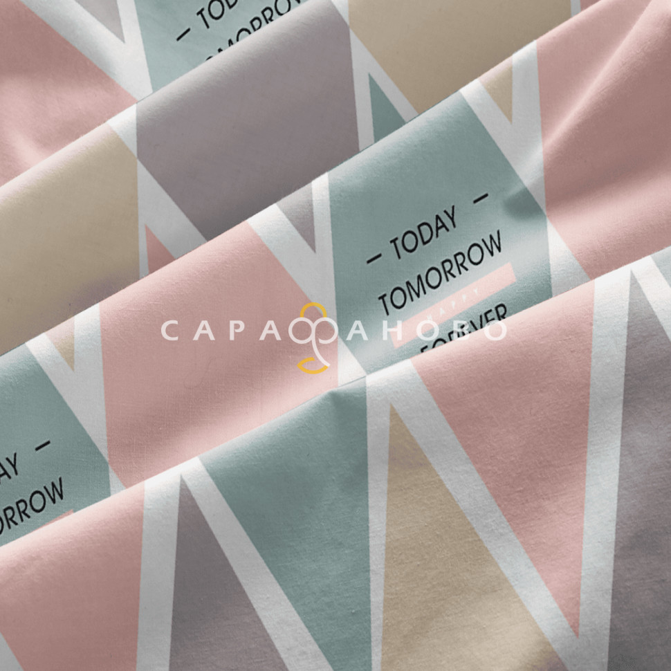 Ткань Бязь Комфорт 220 см 120 гр рис 7120 вид 1 