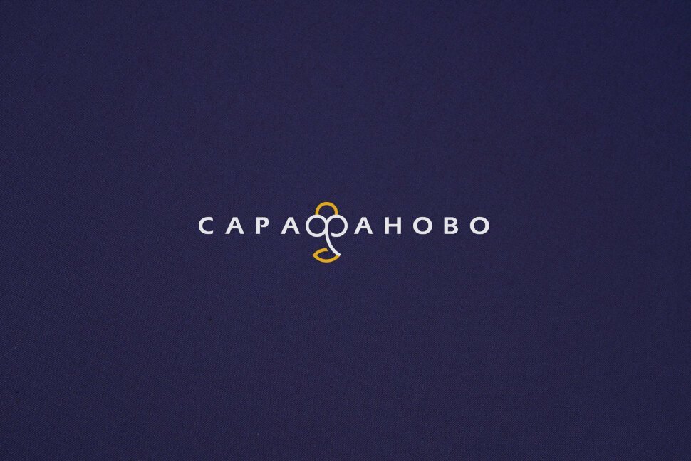 Ткань Саржа 150 см 12с18 №02 Тёмно-синий