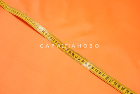 Ткань Оксфорд 200D гл/кр PU1000 флюор.оранжевый