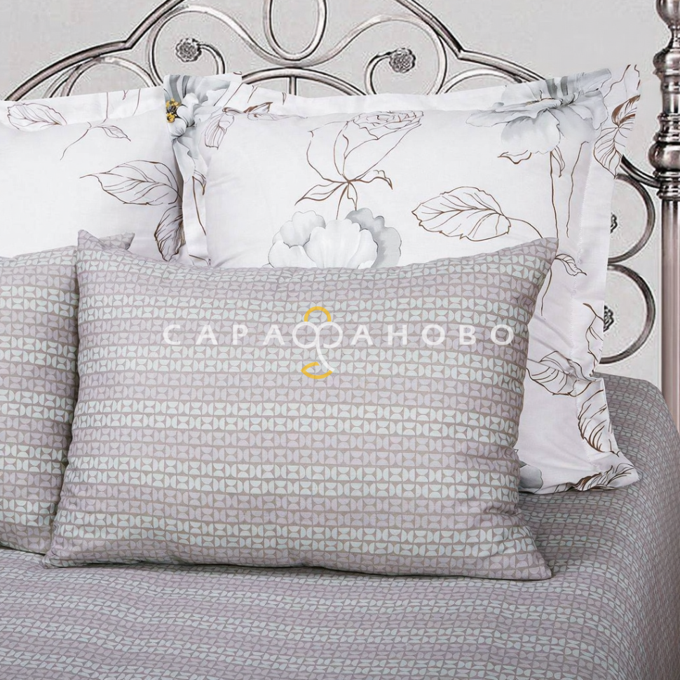 Ткань Сатин 220 см рис. мадемуазель комп 13381-1