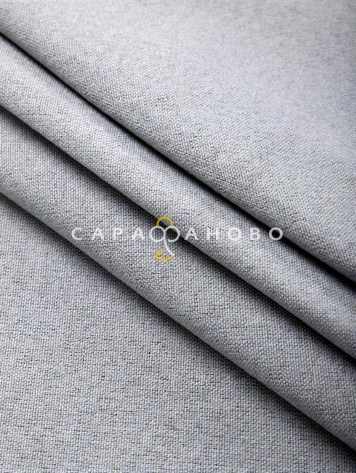 Ткань Рогожка 150 см 290 гр. Светлый-серый