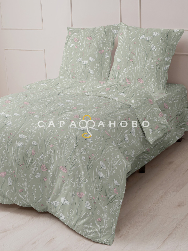 Ткань Бязь 150 см плотность 142 гр рис 22019-1