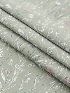 Ткань Бязь 150 см плотность 142 гр рис 22019-1 