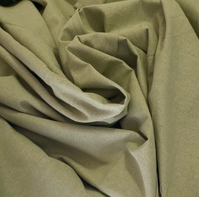 23-20 Ткань п/лён краш. 145гр. ш. 220 см. рис Фисташка