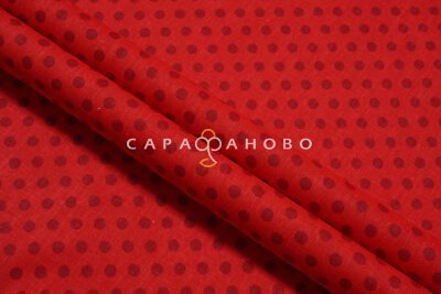 Ткань Бязь дублированная 150 см 10135 вид 5 (вишневый горох)
