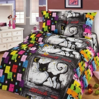 Ткань Бязь 150 "Джокер" рис 10084-1