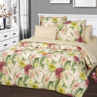 Ткань Сатин 220 см "Жозефина" рис 11497-1