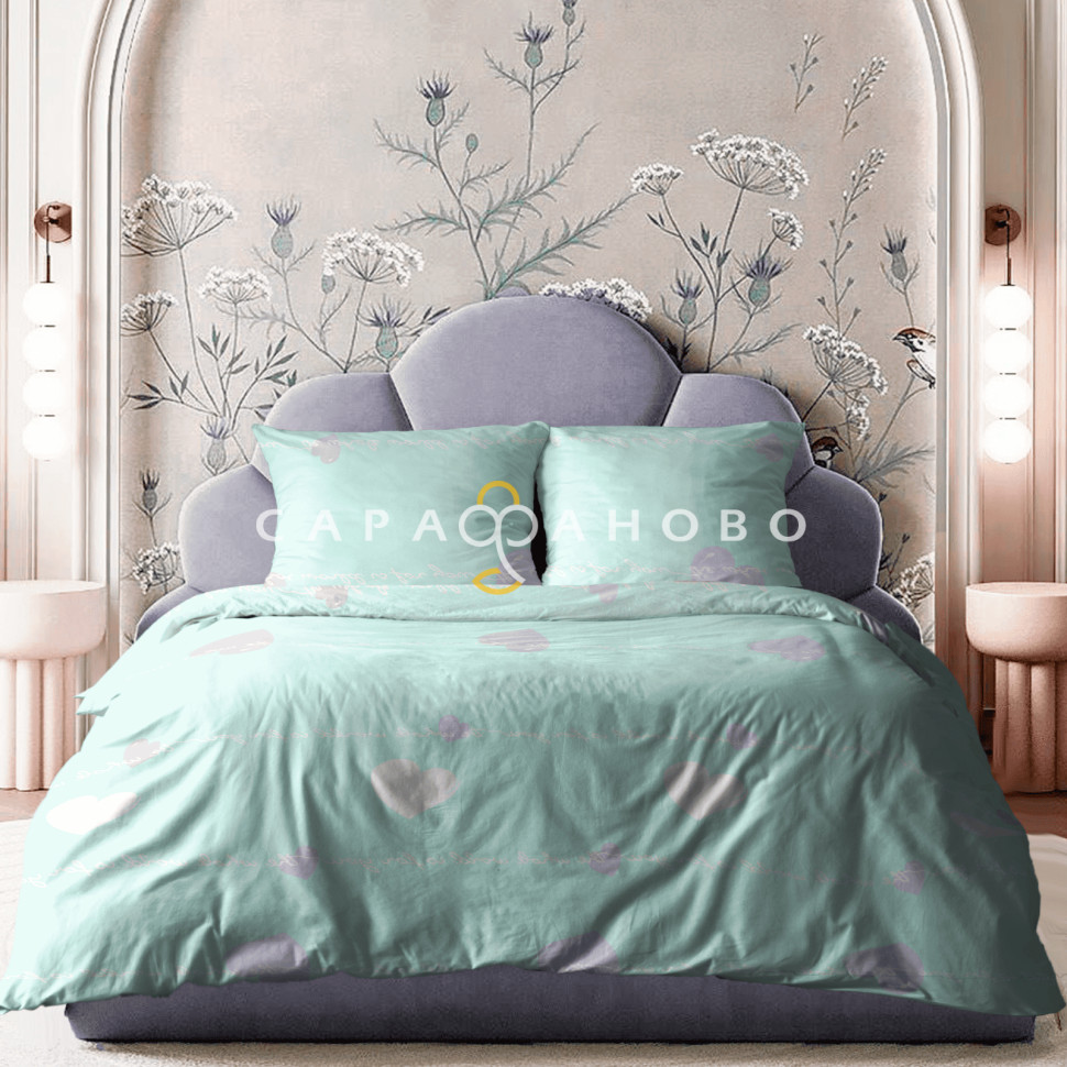 Ткань Бязь Комфорт 220 см 120 гр рис 7124 вид 4 