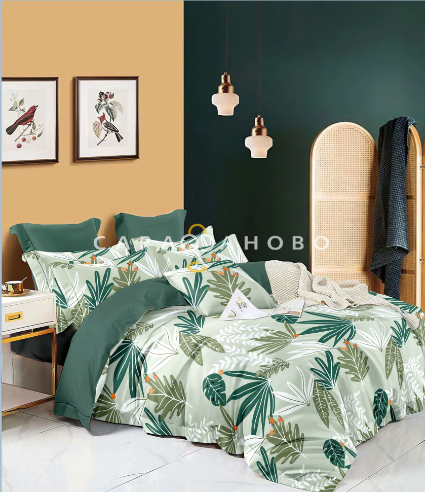 Ткань Сатин Твил набивной 235 см. 115гр. А+В рис.13