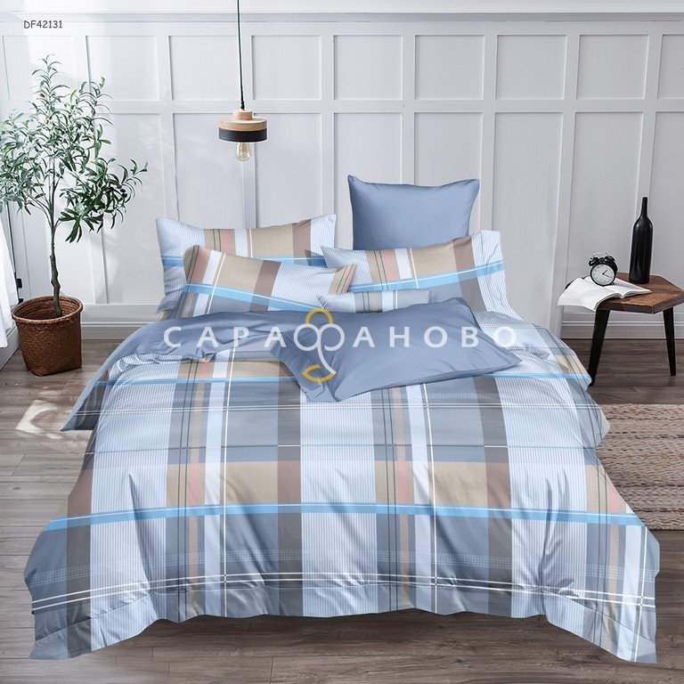 Ткань Поплин 220 см 115 г/м2 рис 1140