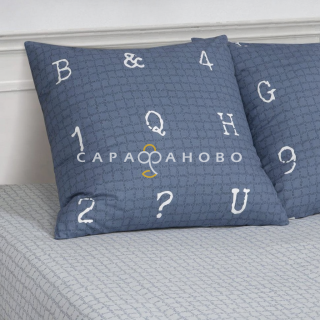 Ткань поплин 220 см рис. 20625-1 Литера (компаньон)